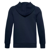 Толстовка Under Armour Rival Cotton Hoodie JR 1357591-408 - вид 1 миниатюра