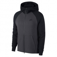 Толстовка Nike NSW Tch Flc Hoodie Fz SR 928483-060 - вид 1 миниатюра