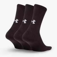 Носки Under Armour Core Crew 3Pk 1358345-001 - вид 1 миниатюра