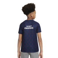 Футболка NIKE PSG YNK DF TOP SS PM HM JR CW5132-411 - вид 2 миниатюра
