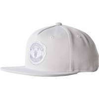 Бейсболка Adidas MUFC Flat Cap CD9142 - вид 1 миниатюра