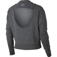 Футболка NIKE DRY TOP LS CREWNECK CROP W 889243-091 - вид 1 миниатюра