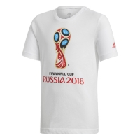 Футболка ADIDAS WC EMBLEM JR CW2106 - вид 1 миниатюра