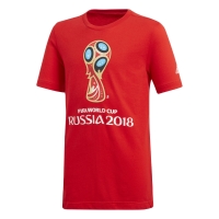 Футболка ADIDAS WC EMBLEM JR CV6333 - вид 1 миниатюра