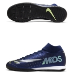 Обувь для зала NIKE SUPERFLY 7 ACADEMY MDS IC SR BQ5430-401 - вид 1 миниатюра