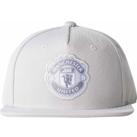 Бейсболка Adidas MUFC Flat Cap CD9142 - вид 1 миниатюра