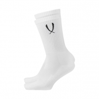 Носки высокие JOGEL ESSENTIAL high Cushioned Socks (2 пары), белые  цб-00004336