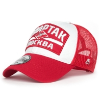 Бейсболка хк спартак, бел.-красн., 55-58 (ATRIBUTIKA & CLUB)