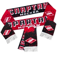 Шарф хк спартак, черн.-красн. (ATRIBUTIKA & CLUB)