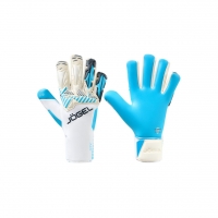 Вратарские перчатки JOGEL MAGNUM UL4 Aqua Negative, белый цб-00008449