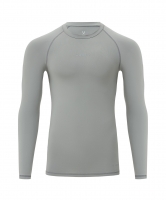 Футболка компрессионная JOGEL PerFormDRY Baselayer LS Tee, серый цб-00004128 ЦБ-00004128 - вид 2 миниатюра
