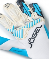 Вратарские перчатки JOGEL MAGNUM UL4 Aqua Negative, белый цб-00008449 ЦБ-00008449 - вид 4 миниатюра