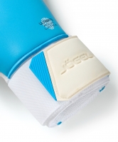 Вратарские перчатки JOGEL MAGNUM UL4 Aqua Negative, белый цб-00008449 ЦБ-00008449 - вид 5 миниатюра