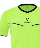 Футболка судейская JOGEL DIVISION PerFormDRY Referee SS Tee 2.0, желтый неон цб-00007684 ЦБ-00007684 - вид 4 миниатюра