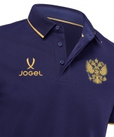 Поло Jogel ELITE PerFormDRY National 26 CVC Polo, темно-синий цб-00008685 ЦБ-00008685 - вид 4 миниатюра