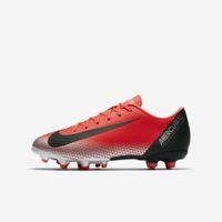 Бутсы NIKE VPR 12 ACADEMY GS CR7 FG/MG JR (HO18) AJ3089-600 - вид 1 миниатюра