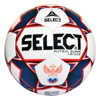 Футбольный мяч SELECT SUPER LEAGUE амфр FIFA бел/син/крас 850718-172 - вид 1 миниатюра