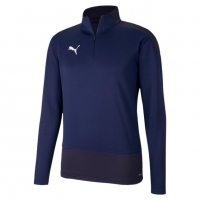 Свитер PUMA teamGOAL 23 Training 1/4 ZipTop (SS20) 65647606 - вид 1 миниатюра