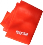 Эластичная лента RockTape ROCKBANDRX 4мх12смх0,6мм красная
