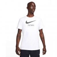 Футболка NIKE SWSH FTBL SCCR TEE (HO21) DH3890-101 - вид 1 миниатюра