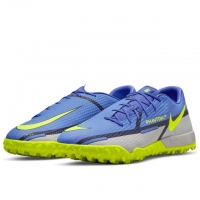 Детские шиповки NIKE PHANTOM GT2 ACADEMY TF JR (HO21) DC0817-570 - вид 1 миниатюра