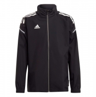 Детская влагозащитная куртка ADIDAS CON21 AW JKT Y GM1484 - вид 1 миниатюра