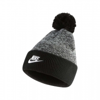 Шапка NIKE JR UTILITY BEANIE POM (HO21) DM8451-010 - вид 1 миниатюра