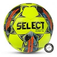 Футбольный мяч SELECT BRILLANT SUPER TB (жел/оранж/сер/чер)