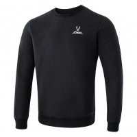 Толстовка JOGEL ESSENTIAL Fleece Sweater, черный ут-00020208 УТ-00020208 - вид 1 миниатюра