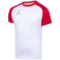 Футболка игровая JOGEL CAMP REGLAN Jersey (JFT-1021), белый/красный ут-00016175 УТ-00016175 - вид 1 миниатюра