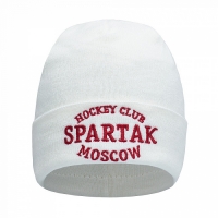 Шапка спартак детская белая SPARTAK HOCKEY CLUB 2450 - вид 1 миниатюра