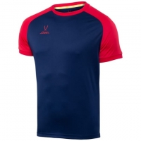 Футболка игровая JOGEL CAMP Reglan Jersey (JFT-1021), темно-синий/красный ут-00016178 УТ-00016178 - вид 1 миниатюра