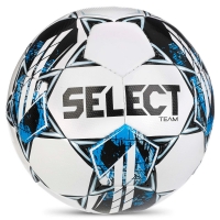 Футбольный мяч SELECT FB TEAM V23 FIFA BASIC (бел/cин/чер)