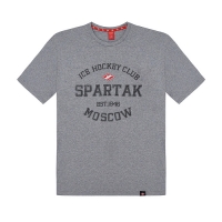 Футболка мужская "Spartak Moscow" серая фмс ФМС - вид 1 миниатюра