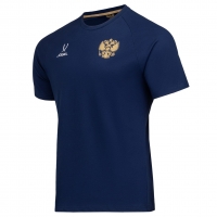 Футболка Jogel NATIONAL Cotton Tee, темно-синий цб-00003256 ЦБ-00003256 - вид 1 миниатюра