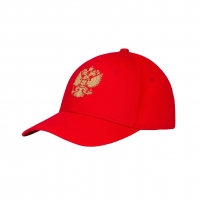 Бейсболка Jogel NATIONAL Emblem Cap, красный цб-00003510 ЦБ-00003510 - вид 1 миниатюра