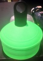 Фишки для тренировок MAD GUY салатовые  (50 шт. в сумке)