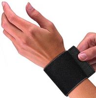 Бандаж на запястье MUELLER WRIST SUPPORT W/LOOP ELASTIC (черный)