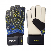 Вратарские перчатки JOGEL ONE Wizard AL3 FLAT, черный ут-00020930 УТ-00020930 - вид 1 миниатюра