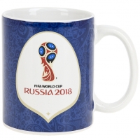 Кружка керамическая "чм 2018" v=330мл. 5553086 - вид 2 миниатюра