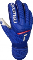 Детские вратарские перчатки REUSCH Attrakt Grip Finger Support Junior (2021) 5172810-4011 - вид 1 миниатюра