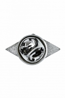 Значок ромб серебро HCSM004METALL - вид 2 миниатюра