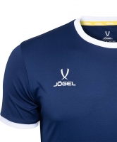 Футболка игровая JOGEL CAMP Origin Jersey (JFT-1020), темно-синий/белый ут-00016176 УТ-00016176 - вид 2 миниатюра