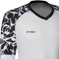 Детский вратарский свитер 2K Sport Keeper silver 120421J 120421J silver - вид 2 миниатюра