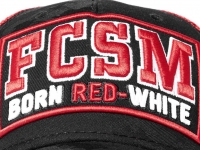 БейсболкаFCSM BORN-RED-WHITE 120250 - вид 2 миниатюра