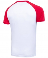 Футболка игровая JOGEL CAMP REGLAN Jersey (JFT-1021), белый/красный ут-00016175 УТ-00016175 - вид 1 миниатюра