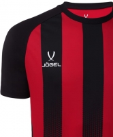 Футболка игровая JOGEL CAMP Striped Jersey, красный/черные ут-00020559 УТ-00020559 - вид 2 миниатюра