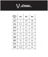 Бутсы JOGEL Mondo FG, черно-белый цб-00001885 ЦБ-00001885 - вид 8 миниатюра
