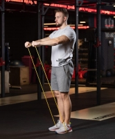 Эспандер ленточный для кросс-тренинга STARFIT 1-10 кг, 208*0,64 см, желтый, ут-00020248 УТ-00020248 - вид 2 миниатюра