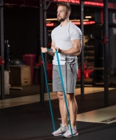 Эспандер ленточный для кросс-тренинга STARFIT 11-36 кг, 208*2,9 см, синий, ут-00020249 УТ-00020249 - вид 2 миниатюра